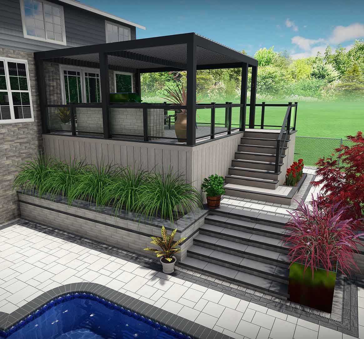3d landscape design mississauga