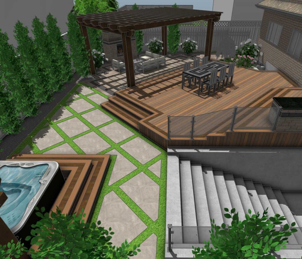 3d landscape design